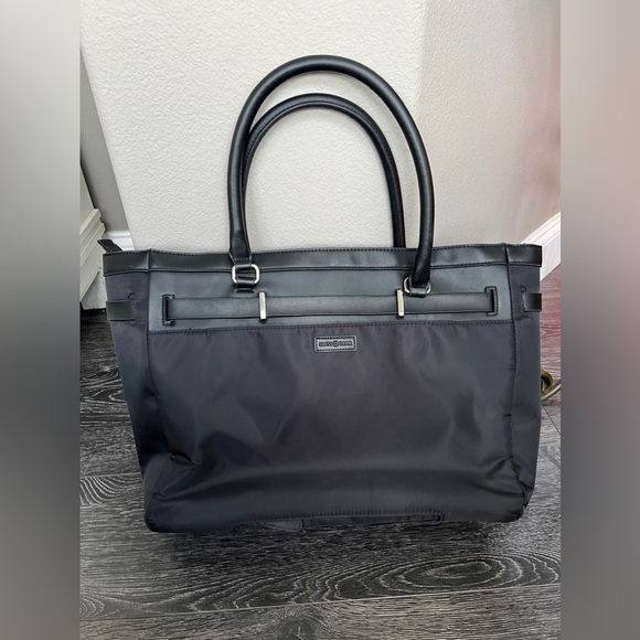 Swiss Gear Zoe Bag Black Laptop Tablet Large Travel Business Tote - Picture 7 of 16